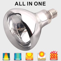 DERNORD 100W UVA UVB terráriumlámpa teknős gekkó sügér hőforrás E27 - 100.0 Watt 2