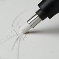 Elektrická guma Derwent s 8 náhradnými gumami, na grafitové, farebné a pastelové ceruzky, profesionálna kvalita, čierna, 2301931 4