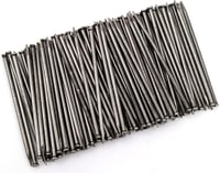 Design61 50 db Acélszeg Szegélyléc Rögzítő Szög 1.5x45 mm Süllyesztett Fejű 6