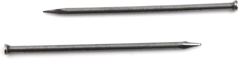 Design61 50 db Acélszeg Szegélyléc Rögzítő Szög 1.5x45 mm Süllyesztett Fejű