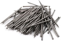 Design61 50 db Acélszeg Szegélyléc Rögzítő Szög 1.5x45 mm Süllyesztett Fejű 1