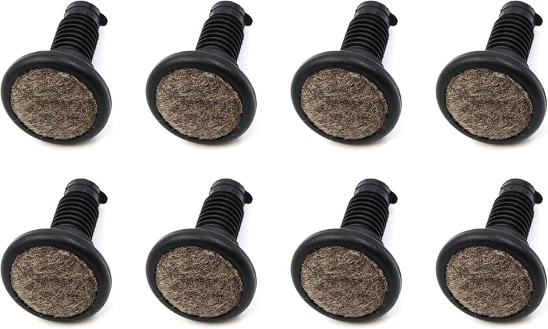 Design61 8 darabos filc csúszka szett 11-12 mm belső átmérőhöz
