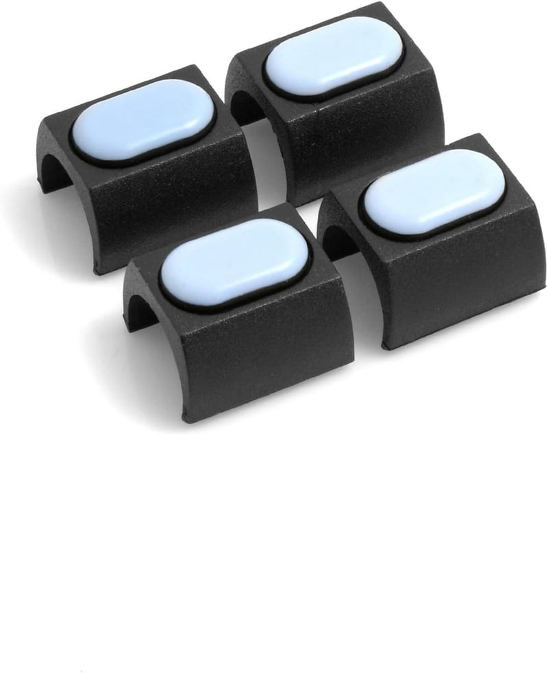 Design61 PTFE bútorlábak szett 4db kerek csőhöz 16-17mm csúszótalp