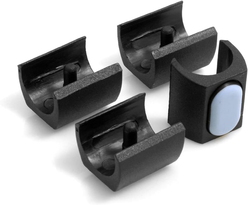 Design61 PTFE bútorlábak szett 4db kerek csőhöz 16-17mm csúszótalp