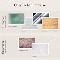 Designfabrik Hamburg fúrás nélküli öntapadós törölközőtartó falra, fehér 40 cm törölköző rúd a fürdőszobába és konyhába 7