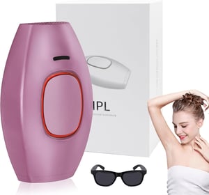 Desing Wish Lumiere Pulsee IPL uređaj za uklanjanje dlačica, 5 razina energije, 2 načina rada - ružičasti