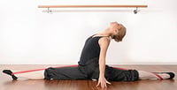 Bandă de rezistență originală Deuser din cauciuc natural, vegană, anti-alunecare, bandă de fitness fabricată în Germania pentru antrenamente de forță, fitness și exerciții de yoga 2