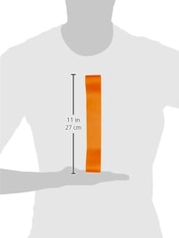 Tréningová guma Deuser Training Band Plus s vysokým odporom – oranžová, 116103 3