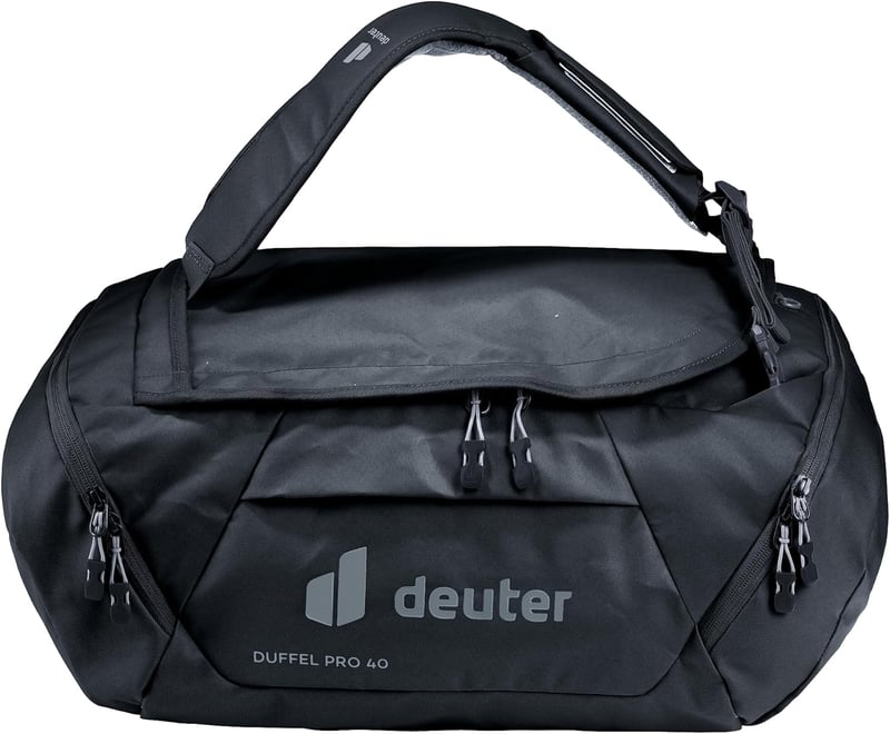 Deuter Unisex Duffel Pro 40 Utazótáska Sporthátizsák - 40 L, Black