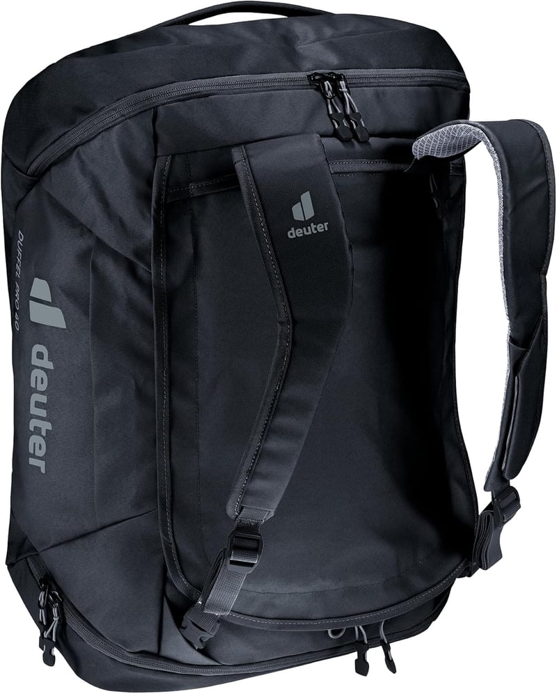 Deuter Unisex Duffel Pro 40 Utazótáska Sporthátizsák - 40 L, Black