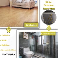 Sistem de nivelare gresie Deuvuo 1 mm, set de 401 piese, 300 clipsuri, 100 pene și clește, unealtă pentru montarea plăcilor ceramice 5
