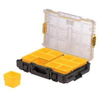 DEWALT ToughSystem 2.0 DS100 DWST83394-1 Organizator – 10 uklonjivih pretinaca, nosivost 20 kg, IP65, metalne šarke i kopče 3