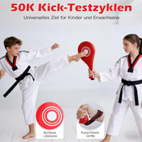 DEWEL PU bőr ütőpárnák szett - 2 párnával és kézpárnákkal 6