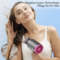 Uscător de păr ionic DEWILY pentru călătorii, pliabil, profesional, cu design compact 4