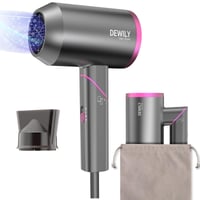 Uscător de păr ionic DEWILY pentru călătorii, pliabil, profesional, cu design compact 1