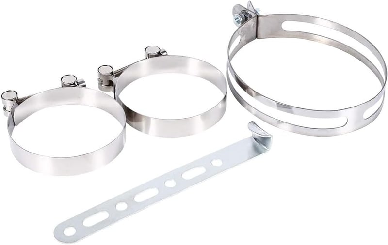 DEWIN Univerzális Autó Légszűrő 3 Inch Szénszálas Hideglevegő Szűrő Készlet