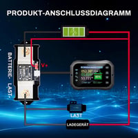 DewinLVD 600A WiFi Akkumulátor Monitor 12-72V Feszültségmérő App Vezérléssel 8