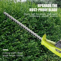 DEWINNER 20V akkumulátoros sövényvágó 46cm, 16mm vágásmélység, ergonomikus 8