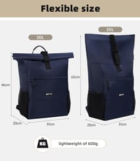 DEWUR 35L Hűtő Hátizsák Vízálló Piknik Camping Strand Túra Utazás 5
