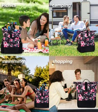 DEWUR 35L Hűtő Hátizsák Vízálló Piknik Camping Strand Túra Utazás 6