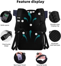 DEWUR 35L Hűtő Hátizsák Vízálló Piknik Camping Strand Túra Utazás 6