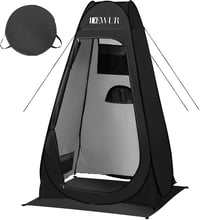 DEWUR UV50+ Sátor Wc Zuhany Öltöző Kemping Strand Hordtáskával 1