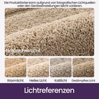 Kúpeľňová predložka DEXI protišmyková mäkká z mikrovlákna béžová 60x150 cm savý kúpeľňový koberček 4