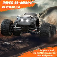 Dexinco 1:14 RC Off-Road Autó 55 km/h Vízálló 4x4 Terepjáró 2000mAh 2