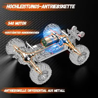 Dexinco 1:14 RC Off-Road Autó 55 km/h Vízálló 4x4 Terepjáró 2000mAh 3