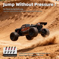 Dexinco 1:16 4WD RC Autó 40 km/h Vízálló Terepjáró Buggy 2 Akkuval 4