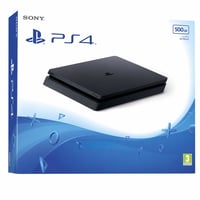 Igrica konzola Sony PlayStation 4 Slim 500 GB, Jet Black, F-šasija, bez kontrolera i slušalica, obnovljeno (stanje: vidi 2. sliku) 1