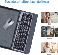 Cimetech Vezeték Nélküli Spanyol Billentyűzet és Egér Szett Windows PC-hez 6