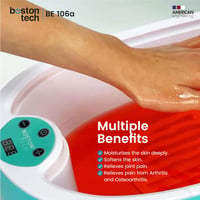 Set pentru îngrijirea mâinilor și picioarelor cu parafină și Aloe Vera Boston Tech BE-106, 6 piese 4