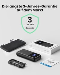 INIU 65W PD3.0 20000mAh Laptop Power Bank USB-C MacBook iPhone Samsung 8