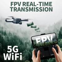 X-IMVNLEI X5 GPS Drón 4K Kamerával, 38 Perc Repülési Idő, 5G WiFi, Összecsukható, Követő Mód, Kefementes Motor, Szélálló, Automatikus Vissza 5