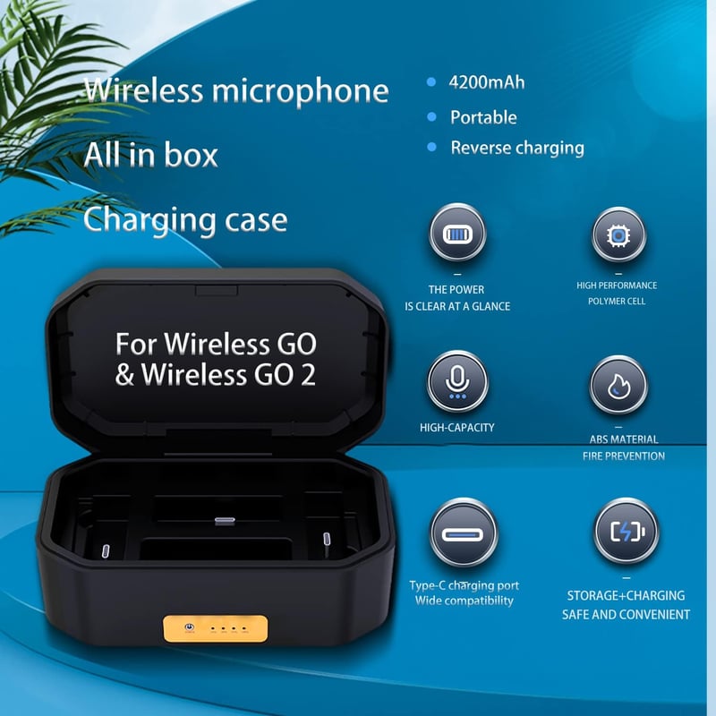 Rode Wireless GO 2 kompatibilis vezeték nélküli töltőtok - SONGING RD-CASE