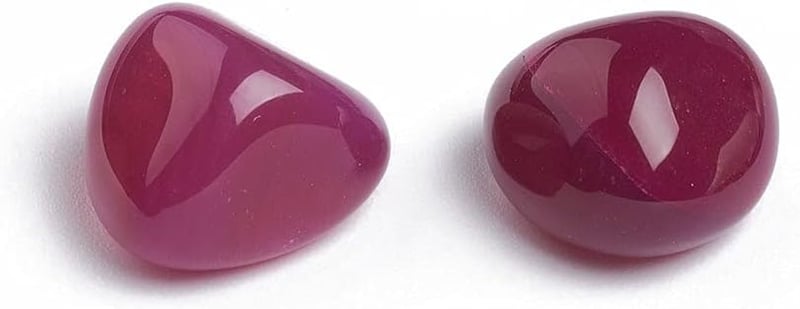 Achát féldrágakő gyöngyök, 50 db, 9-15 mm, dekorációhoz és kincskereső játékhoz