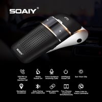 SOAIY S32 Bluetooth 5.0 Autós Kihangosító Napellenzőre, Automatikus Ki/Be 2