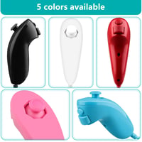 Nintendo Wii Vezetékes Nunchuck Mozgásérzékelős Kontroller - Fehér 5