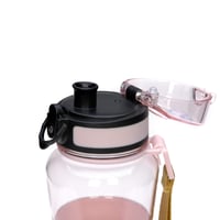 LÄSSIG Gyermek Kulacs 550ml Rózsaszín - Cseppmentes Kalandos Ivópalack Szíjjal, BPA-mentes, Mosogatógépben Mosható 2