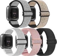 Fitbit Versa Szíj Csomag - 5 db Kompatibilis Pánt Nőknek és Férfiaknak 1
