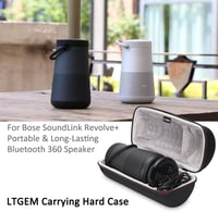 LTGEM Eva Kemény Hordtáska Bose SoundLink Revolve Hangszóróhoz - Strapabíró Védőtok Utazáshoz (1-es Stílus) 8