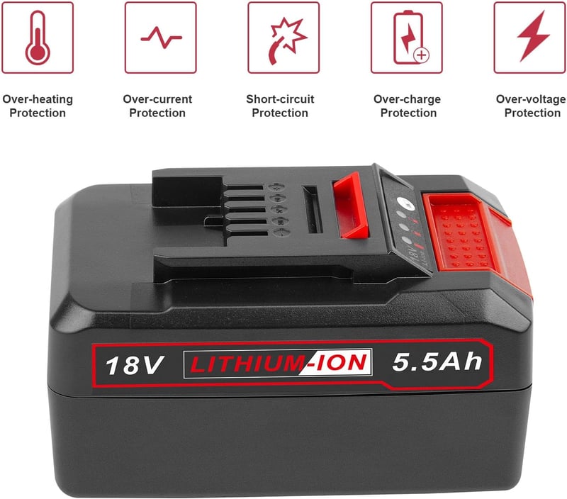 Einhell 18V 5500mAh akkumulátor LED kijelzővel - Power X-Change kompatibilis