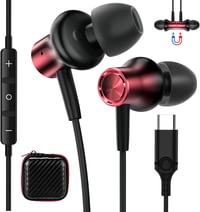 USB-C mágneses fülhallgató mikrofonnal iPhone 15 Pro, Samsung A54, Pixel 8a és más USB-C készülékekhez 1
