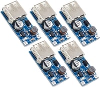 5db USB Feszültségnövelő Modul 0.9V-5V DC-DC Bemenetről 5V Kimenetre 1