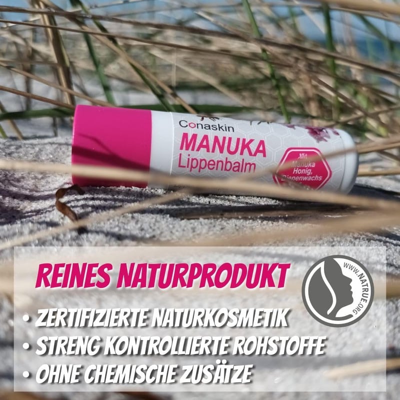 Conaskin Manuka Mézes Ajakbalzsam (MGO400) - Intenzív Védelem Herpesz Ellen
