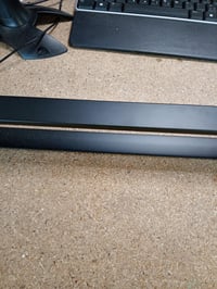 Suport pentru prosoape SAYAYO montat pe perete, negru, 70 cm, din oțel inoxidabil, pentru baie — elemente de fixare lipsă (stare: vezi poza a 2-a) 4