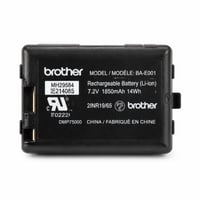 Brother BA-E001 Li-ion baterija za PT-E560BTVP pisač naljepnica 7,2V 1850mAh 14Wh punjiva zamjenska baterija 1