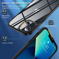 iPhone 13 Ultra Vékony Átlátszó Védőtok 6.1 Hüvelykes Kijelzőhöz 4