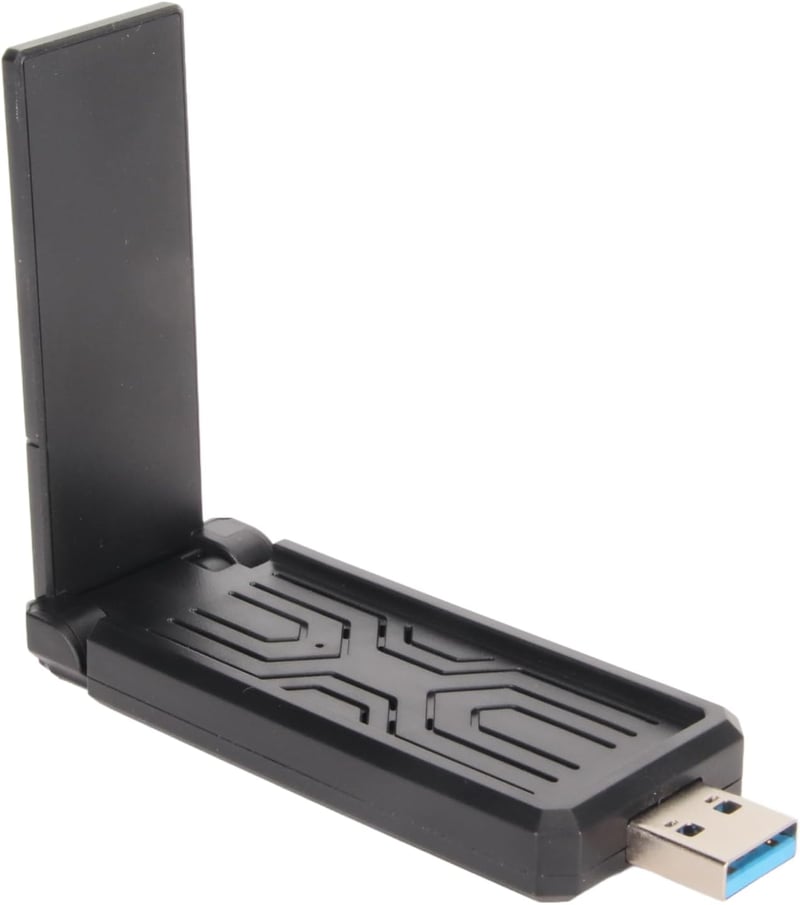Annadue WiFi 6E USB adapter, 3000 Mbit/s, hármas sávú, Windows 10/11-hez